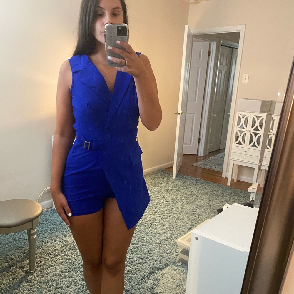 Missguided Blazer Playsuit